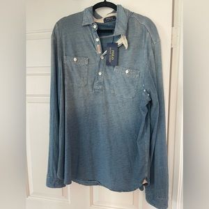 Polo Long Sleeve Henley